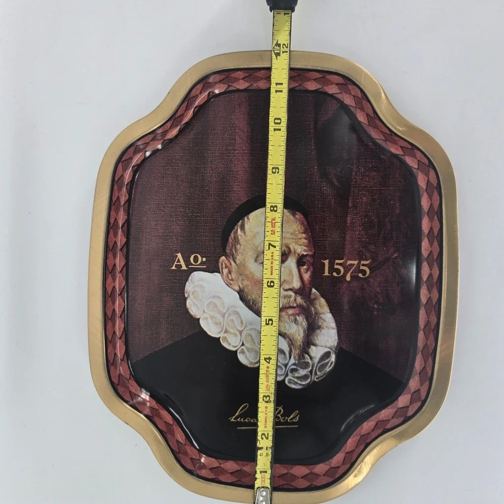 Vintage Lucas Bols 1575 Metal Bar‎ Tray Barringer Wallis and Manners England